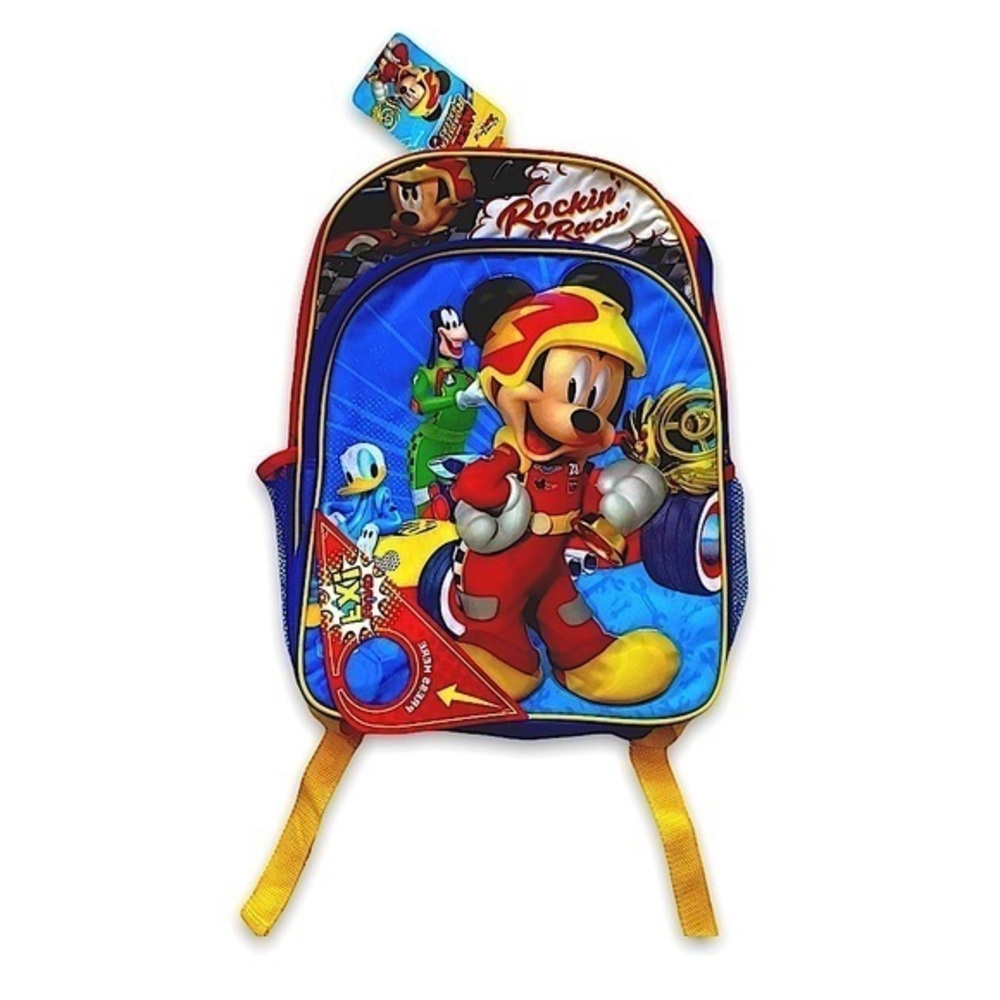 MICKEY MOUSE RACIN TALKING BACKPACK